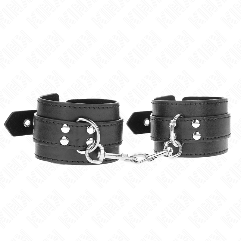 KINK - POLSO CON BORCHIE 35 X 6 CM - KINK COLLAR & GAG | Lingerie Harness Boutique