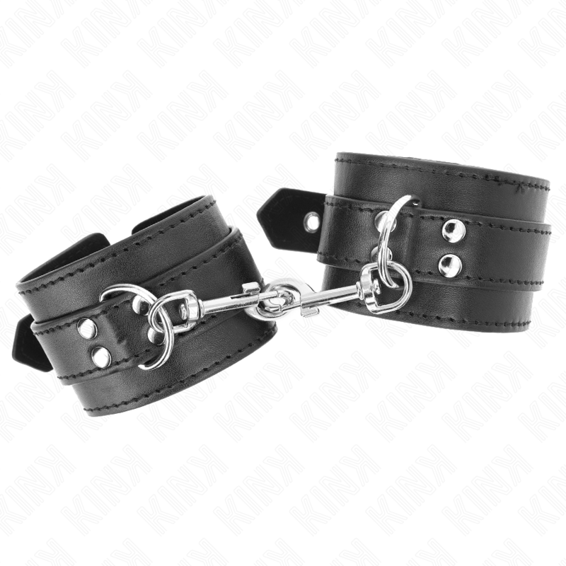 KINK - POLSO CON BORCHIE 35 X 6 CM - KINK COLLAR & GAG | Lingerie Harness Boutique