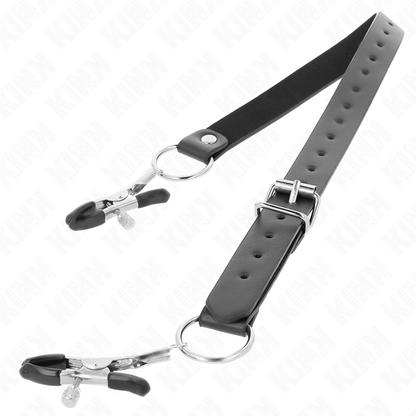 KINK - 4 PINZE CLIT REGOLABILI 34-48 CM - KINK COLLAR & GAG | Lingerie Harness Boutique