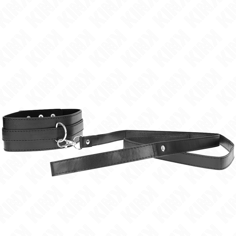 KINK - COLLANA CON CINTURA 116 CM MODELLO 1 REGOLABILE 36-43 CM X 5 CM - KINK COLLAR & GAG | Lingerie Harness Boutique