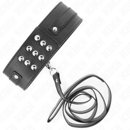 KINK - COLLANA CON CINTURA 116 CM MODELLO 1 REGOLABILE 36-43 CM X 5 CM - KINK COLLAR & GAG | Lingerie Harness Boutique