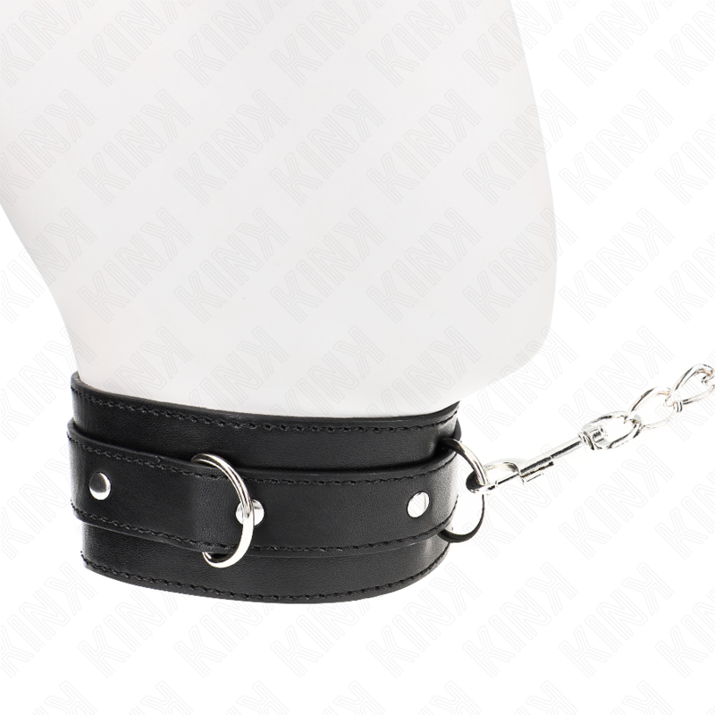 KINK - COLLARE CON CINTURA 65 CM CON CINTURINO NERO 54 X 4,5 CM - KINK COLLAR & GAG | Lingerie Harness Boutique