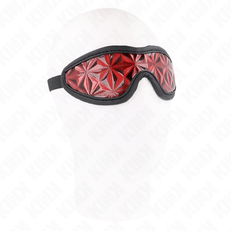 KINK - FASCIA CON MOTIVO A DIAMANTI ROSSI 20,5 x 6 CM - KINK MASKED ALLURE | Lingerie Harness Boutique