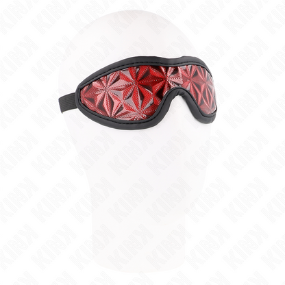 KINK - FASCIA CON MOTIVO A DIAMANTI ROSSI 20,5 x 6 CM - KINK MASKED ALLURE | Lingerie Harness Boutique