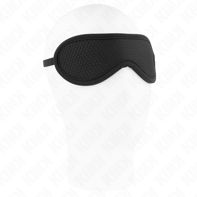KINK - BENDA A TEXTURE A SCALE CON BORDO RICOPERTO NERO 20 x 7 CM - KINK MASKED ALLURE | Lingerie Harness Boutique