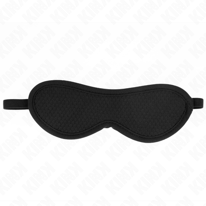 KINK - BENDA A TEXTURE A SCALE CON BORDO RICOPERTO NERO 20 x 7 CM - Lingerie Harness Boutique | Lingerie Harness Boutique