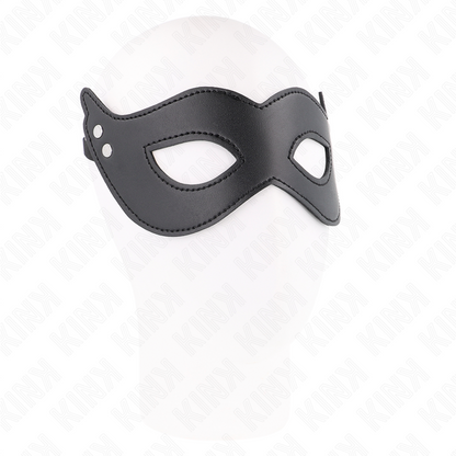 KINK - FAUX LEATHER MASK WITH RIVETS MODEL 1 26 x 8 CM