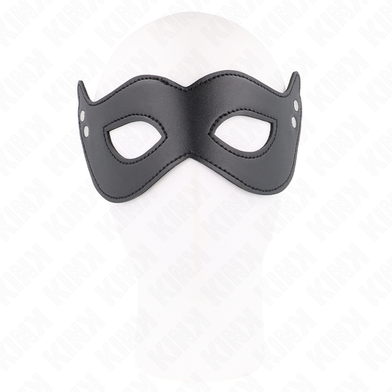 KINK - FAUX LEATHER MASK WITH RIVETS MODEL 1 26 x 8 CM