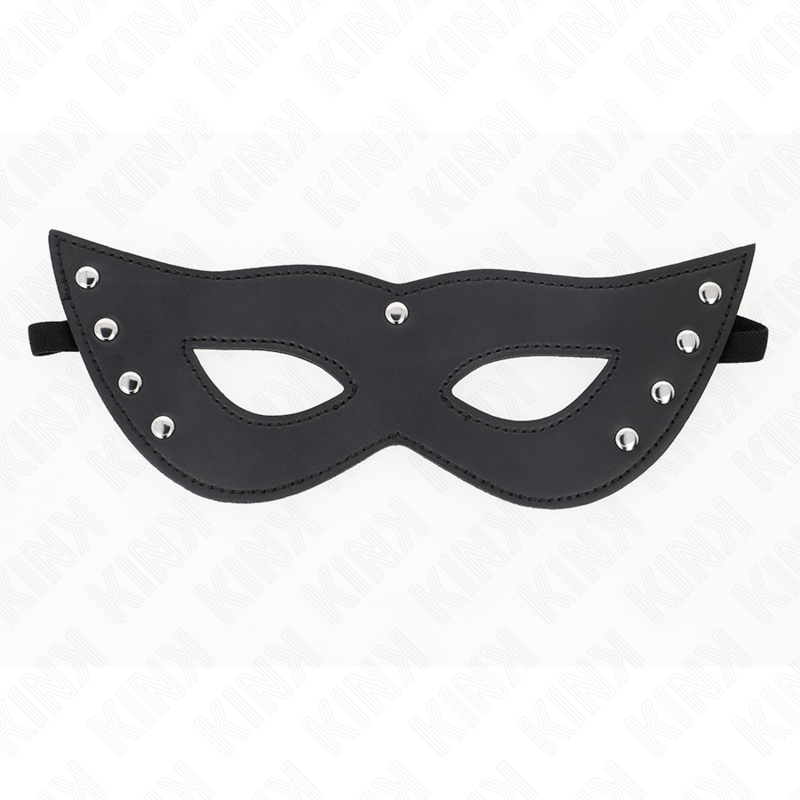 KINK - MASCHERA PER OCCHI 4 RIVETTI 28 x 8 CM - KINK MASKED ALLURE | Lingerie Harness Boutique
