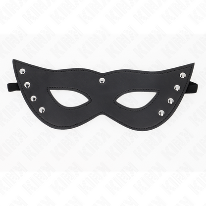 KINK - MASCHERA PER OCCHI 4 RIVETTI 28 x 8 CM - KINK MASKED ALLURE | Lingerie Harness Boutique
