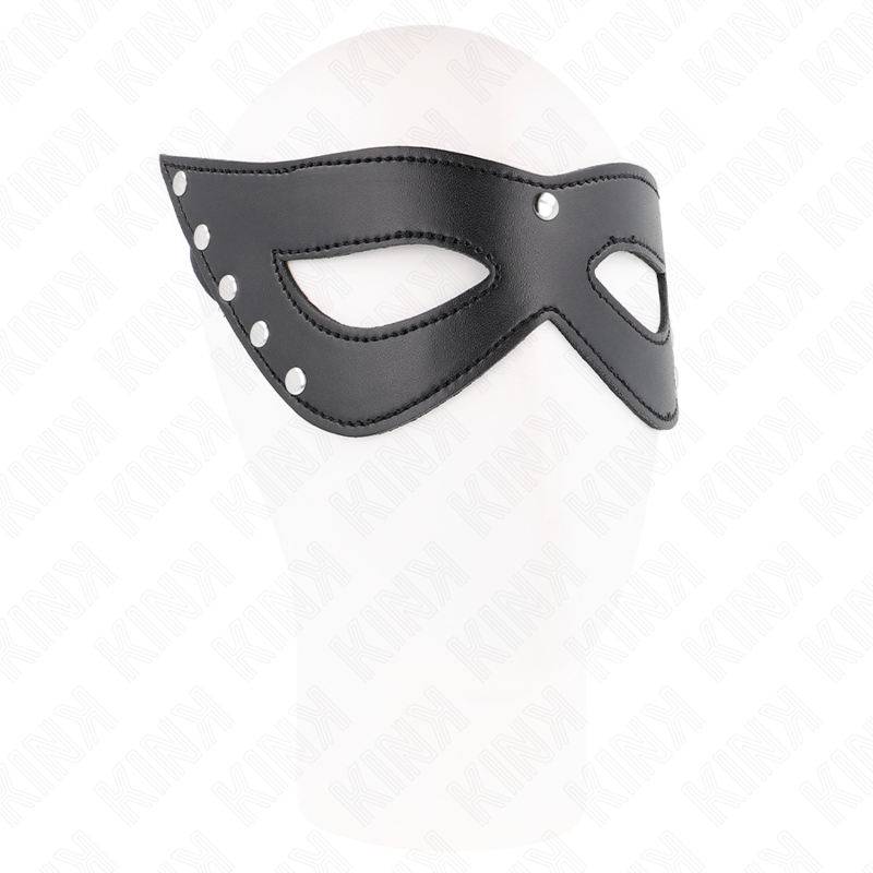 KINK - MASCHERA PER OCCHI 5 RIVETTI 28 x 8 CM - KINK MASKED ALLURE | Lingerie Harness Boutique