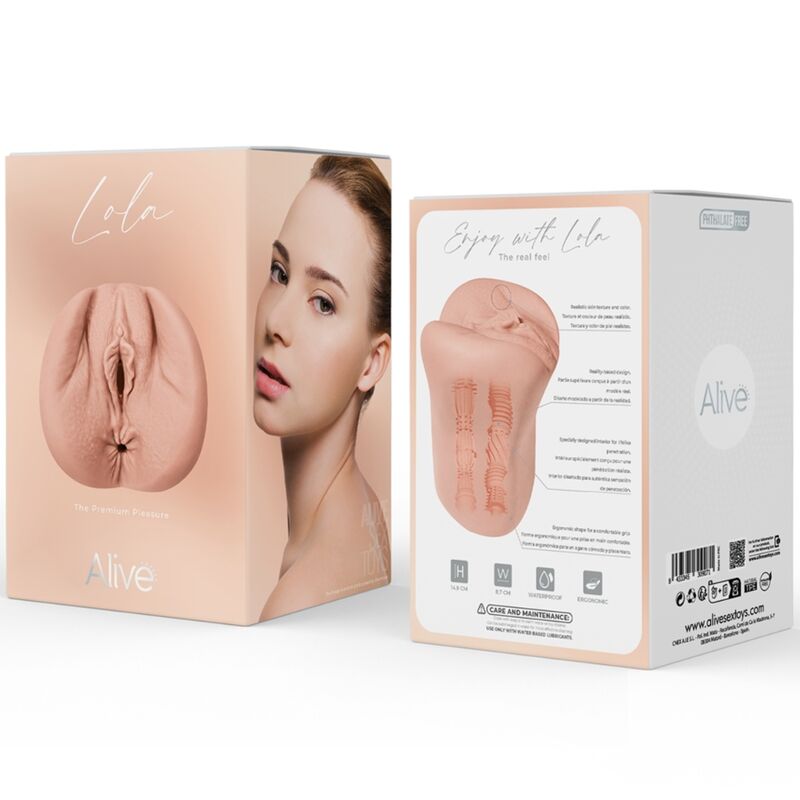 ALIVE - MASTURBADOR MASCHIO FLEX TAGLIA VAGINALE M