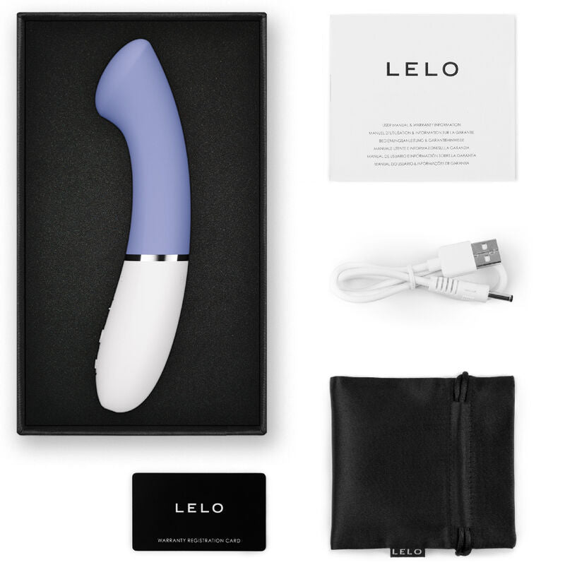 LELO - GIGI™ 3 VIBRATORE G-SPOT BLU - LELO | Lingerie Harness Boutique