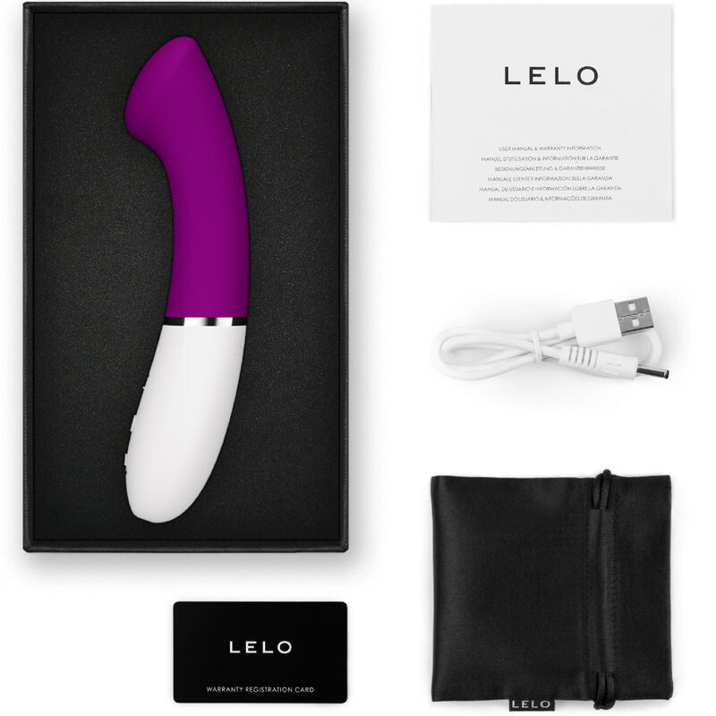 LELO - GIGI™ 3 VIBRATORE G-SPOT ROSA - LELO | Lingerie Harness Boutique