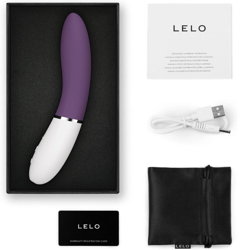 LELO - LIV™ 3 STIMOLATORE DEL PUNTO G VIOLA - LELO | Lingerie Harness Boutique