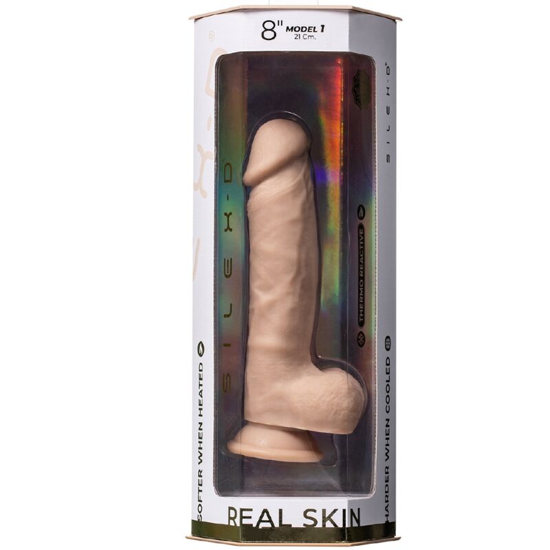 SILEXD - MODELLO 1 PENE REALISTICO PREMIUM SILEXPAN SILICONE 21.5 CM