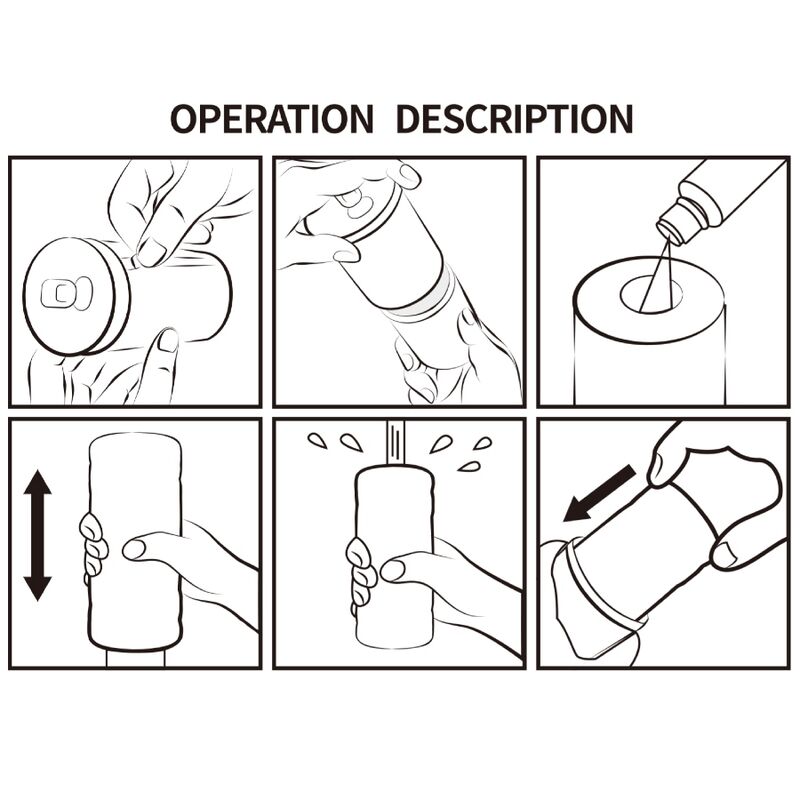 PRETTY LOVE - MASTURBATORE MASCHILE CAN MODELLO 1 - PRETTY LOVE FLIRTATION | Lingerie Harness Boutique