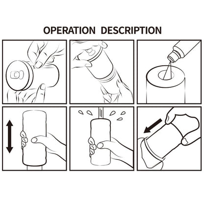 PRETTY LOVE - MASTURBATORE MASCHILE CAN MODELLO 1 - PRETTY LOVE FLIRTATION | Lingerie Harness Boutique