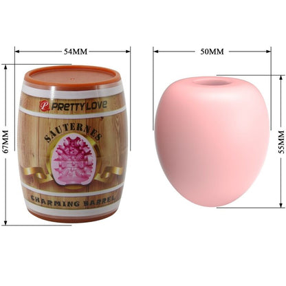 PRETTY LOVE - MASTURBATORE MASCHILE UOVO MODELLO ROSA 2 - PRETTY LOVE FLIRTATION | Lingerie Harness Boutique