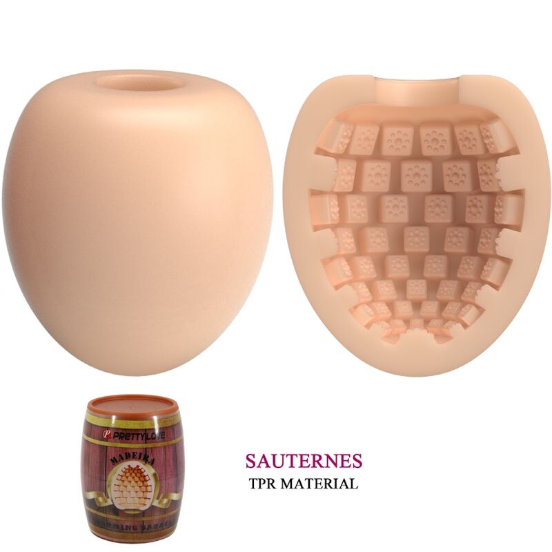 PRETTY LOVE - MASTURBATORE MASCHILE UOVO CARNE MODELLO 2 - PRETTY LOVE FLIRTATION | Lingerie Harness Boutique