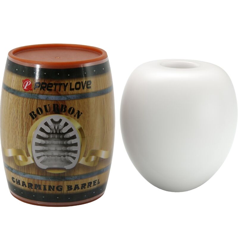 PRETTY LOVE - MASTURBATORE MASCHILE MODELLO BIANCO D'UOVO 2 - PRETTY LOVE FLIRTATION | Lingerie Harness Boutique