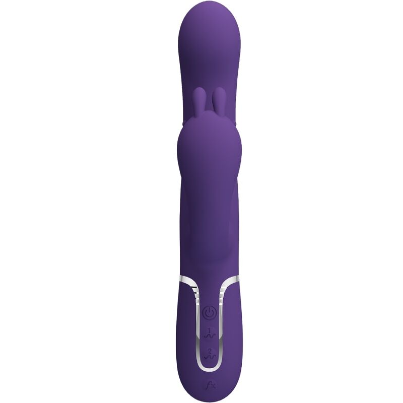 PRETTY LOVE - CAMMY VIBRATORE TRIPLO MULTIFUNZIONE 4 IN 1 VIOLA - PRETTY LOVE FLIRTATION | Lingerie Harness Boutique