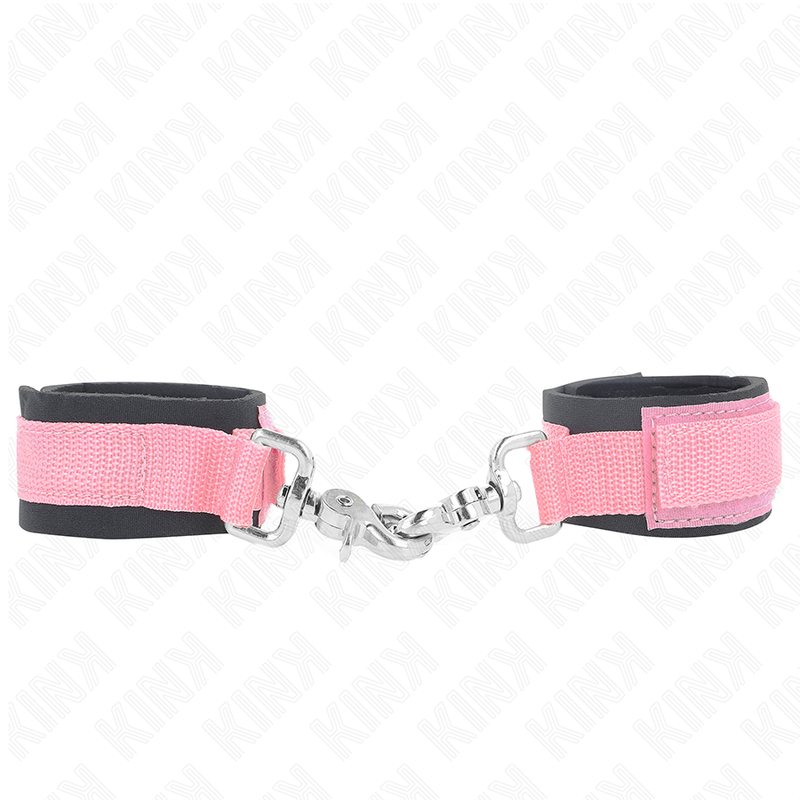 KINK - POGGIPOLSO REGOLABILE IN NEOPRENE ROSA REGOLABILE 22-34 CM - KINK COLLAR & GAG | Lingerie Harness Boutique