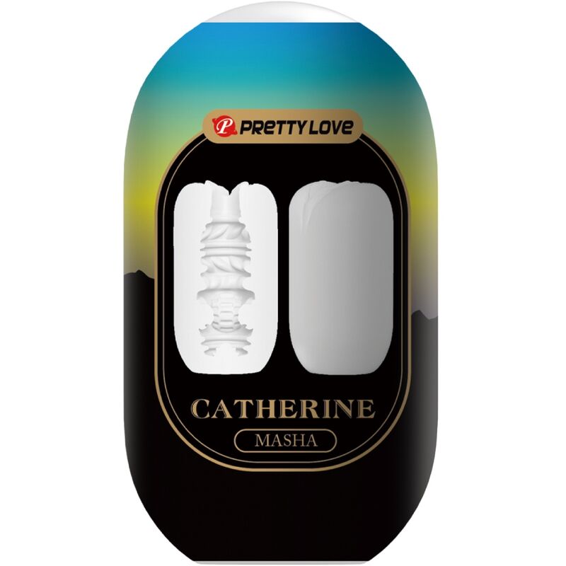 PRETTY LOVE - MASTURBATORE MASCHILE BIANCO MASHA - PRETTY LOVE FLIRTATION | Lingerie Harness Boutique