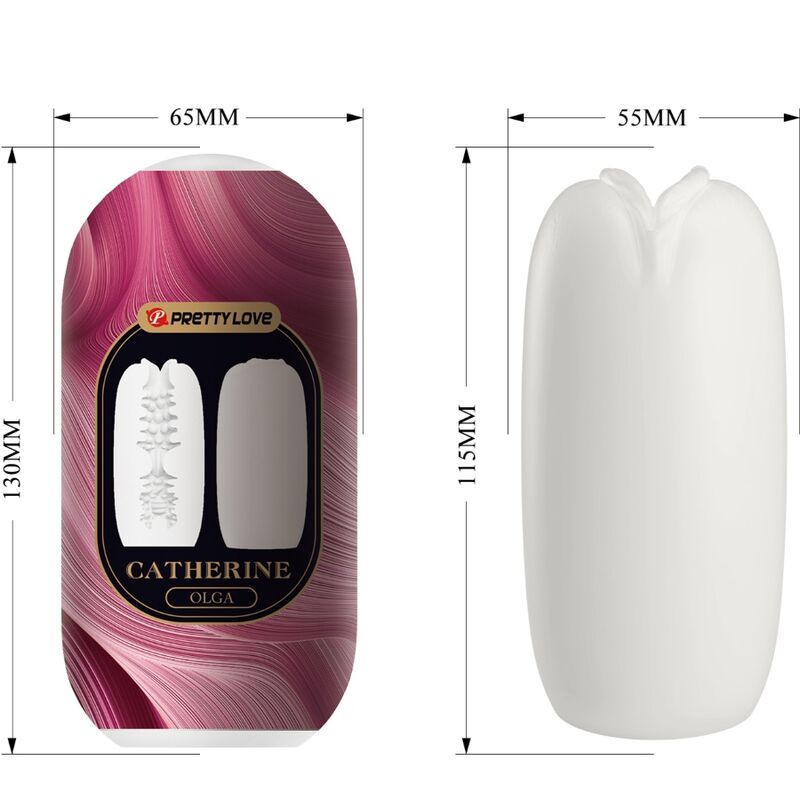 PRETTY LOVE - OLGA MASTURBATORE MASCHILE BIANCO - PRETTY LOVE FLIRTATION | Lingerie Harness Boutique