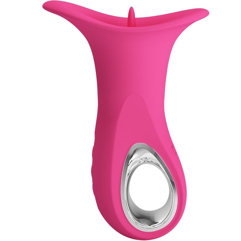 PRETTY LOVE - CLYDE VIBRATORE ORALE LINGUA VIBRANTE 12 VIBRAZIONI ROSA - PRETTY LOVE FLIRTATION | Lingerie Harness Boutique