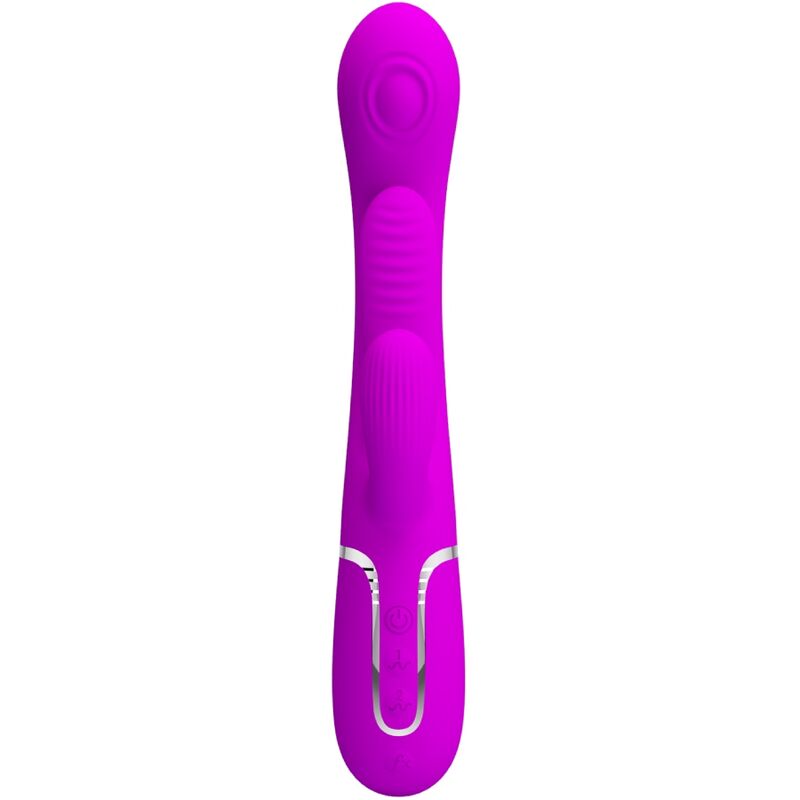 PRETTY LOVE - SHANIA VIBRATORE TRIPLO CONIGLIO MULTIFUNZIONE ROSA - PRETTY LOVE FLIRTATION | Lingerie Harness Boutique
