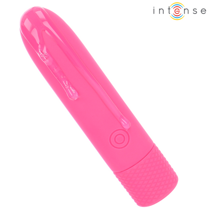 INTENSE - SYMONE USB RICARICABILE VIBRANTE BULLET 8 VIBRAZIONI ROSA 10 X 2,2 CM - INTENSE FUN | Lingerie Harness Boutique