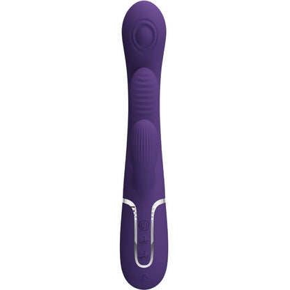 PRETTY LOVE - SHANIA VIBRATORE TRIPLO CONIGLIO MULTIFUNZIONE VIOLA - PRETTY LOVE | Lingerie Harness Boutique