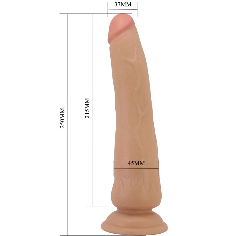 PRETTY LOVE - TIEMEYER DILDO REALISTICO 25 CM CARNE - PRETTY LOVE | Lingerie Harness Boutique