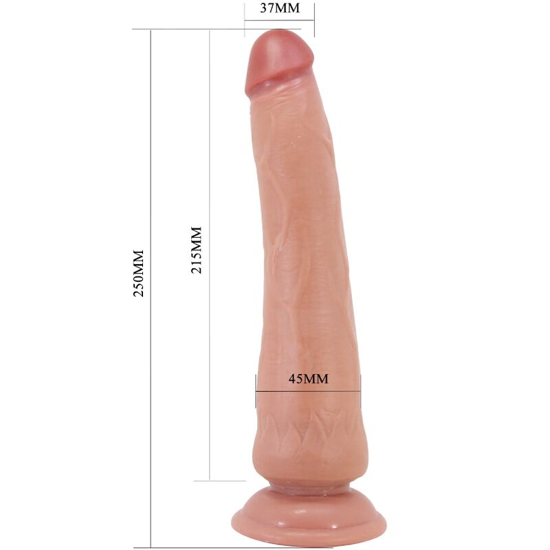 PRETTY LOVE - TIEMEYER DILDO REALISTICO 25 CM MODELLO 2 FLESH - PRETTY LOVE | Lingerie Harness Boutique