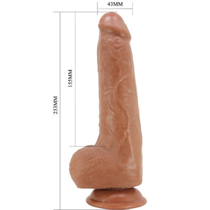 PRETTY LOVE - DRACO DILDO REALISTICO 23 CM MODELLO 2 FLESH - PRETTY LOVE | Lingerie Harness Boutique