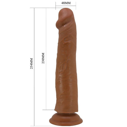 PRETTY LOVE - SHARIFE DILDO REALISTICO 25 CM MARRONE - PRETTY LOVE | Lingerie Harness Boutique