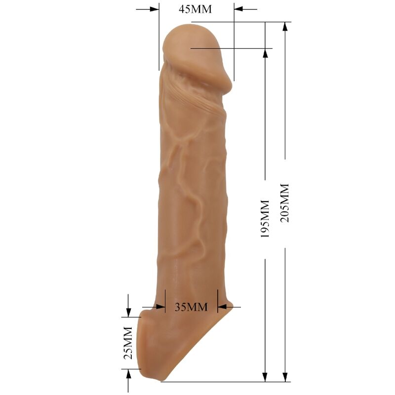 PRETTY LOVE - REALISTICO SKIN PENE SLEEVE FLESH - PRETTY LOVE | Lingerie Harness Boutique