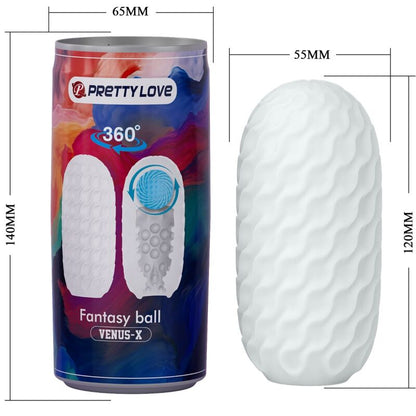 PRETTY LOVE - VENUS X MASTURBATORE MASCHILE BIANCO - PRETTY LOVE | Lingerie Harness Boutique