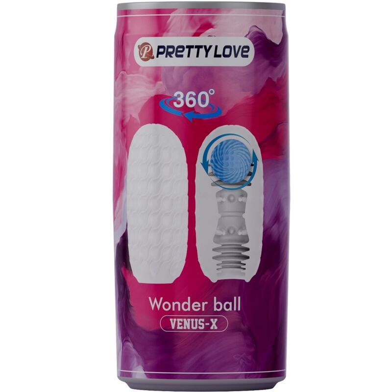 PRETTY LOVE - VENUS X MASTURBATORE MASCHILE MODELLO 3 BIANCO - PRETTY LOVE | Lingerie Harness Boutique