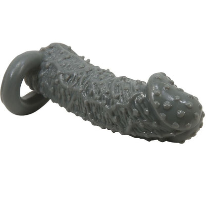 PRETTY LOVE - MODELLO REALISTICO DI INGRANDIMENTO E MANICA DI RITARDO PER IL PENE 2 GRIGIO - PRETTY LOVE | Lingerie Harness Boutique