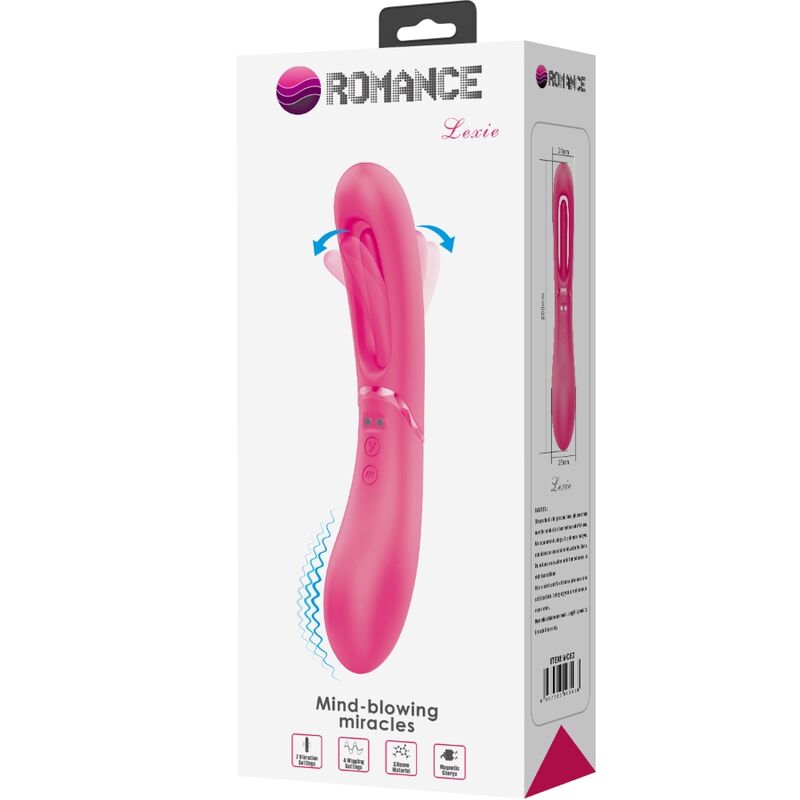 ROMANCE - VIBRATORE LEXIE G-SPOT 7 VIBRAZIONI ROSA - ROMANCE | Lingerie Harness Boutique