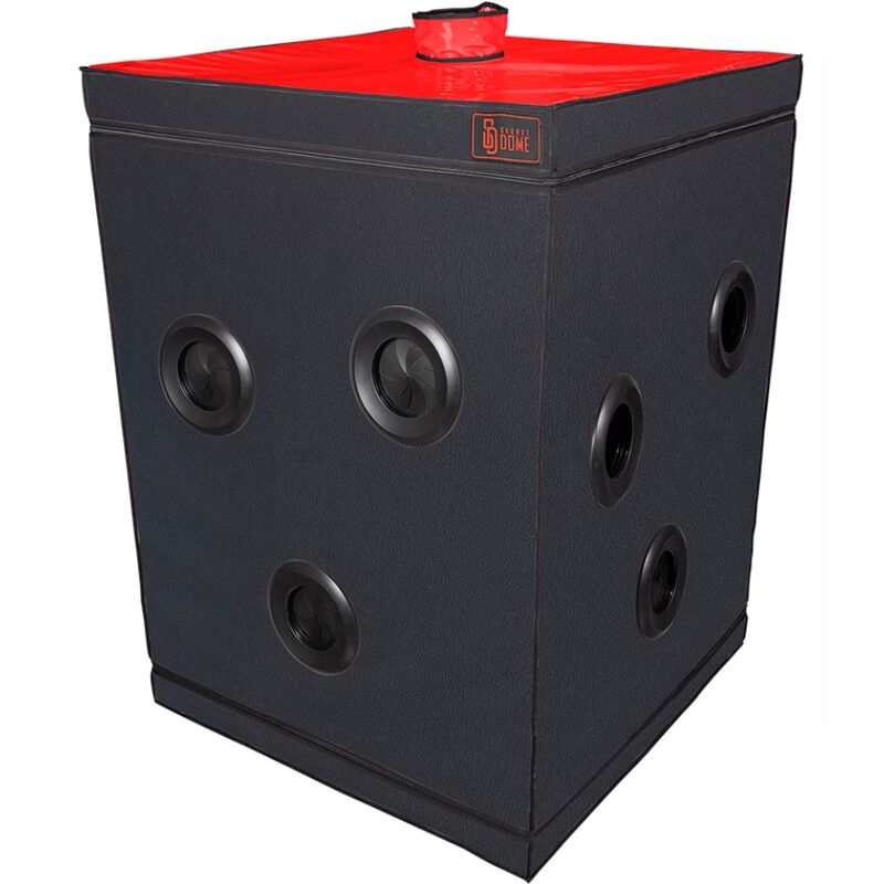 SECRET DOME - KINK CLUB CABIN SCANDALE NERO E ROSSO - SECRET DOME | Lingerie Harness Boutique