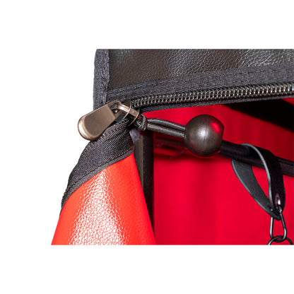 SECRET DOME - KINK CLUB CABIN SCANDALE NERO E ROSSO - SECRET DOME | Lingerie Harness Boutique