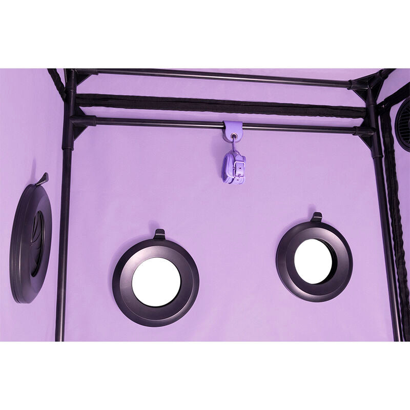 SECRET DOME - KINK CLUB CABIN SCANDALE VIOLA - SECRET DOME | Lingerie Harness Boutique