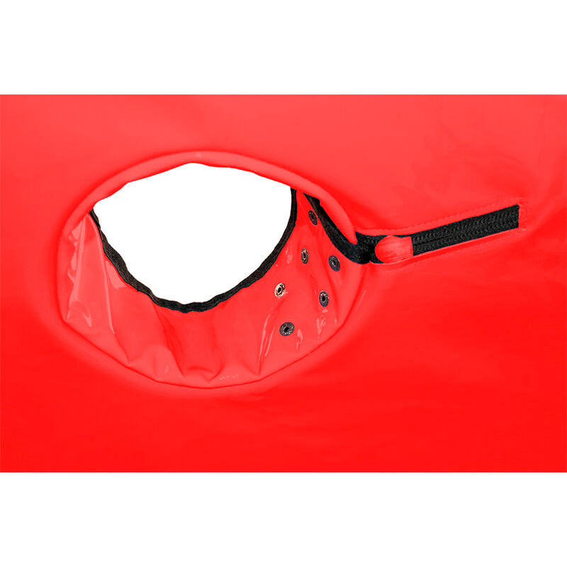 SECRET DOME - KINK CLUB CABINA BUKKAKE NERO E ROSSO - SECRET DOME | Lingerie Harness Boutique