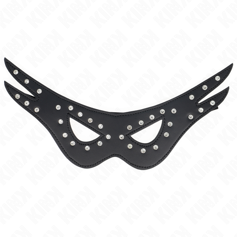 KINK - MASCHERA SEXY IN SIMILPELLE MODELLO 2 27 x 13 CM - KINK MASKED ALLURE | Lingerie Harness Boutique