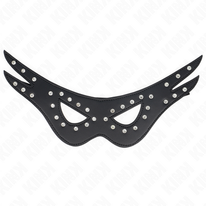 KINK - MASCHERA SEXY IN SIMILPELLE MODELLO 2 27 x 13 CM - KINK MASKED ALLURE | Lingerie Harness Boutique