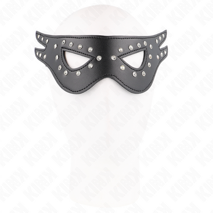 KINK - SEXY FAUX LEATHER MASK MODEL 2 27 x 13 CM