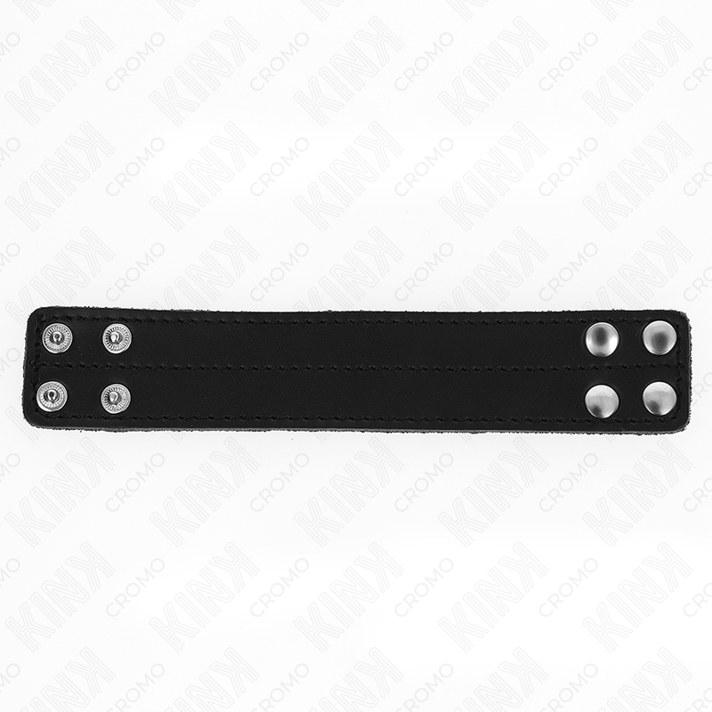 KINK - ANELLO PER PENE IN PELLE CON CHIUSURA A PRESSIONE 18,5 X 3,3 CM - KINK RING POWER | Lingerie Harness Boutique